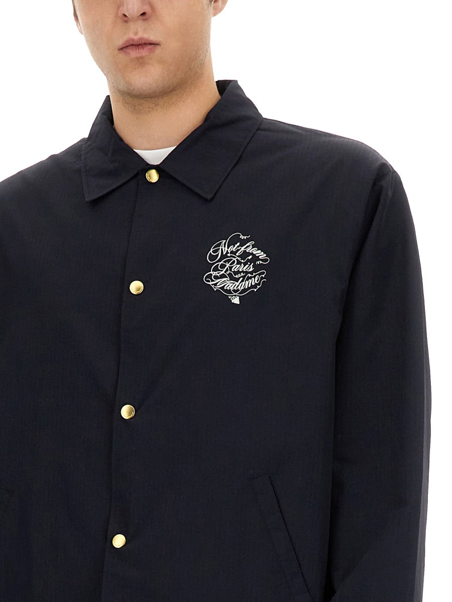 VIGNES SLOGAN PRINT JACKET