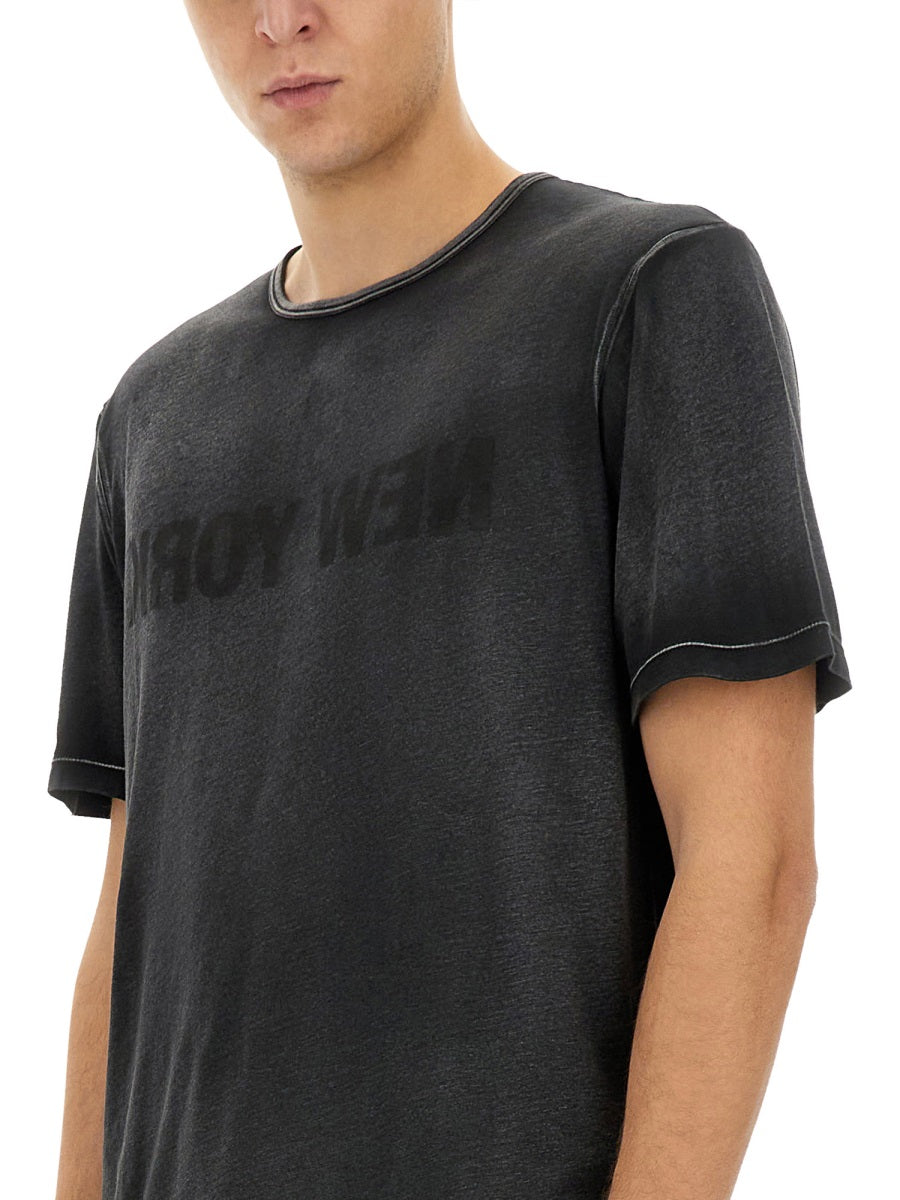 "GARMENT-DYED NEW YORK" T-SHIRT