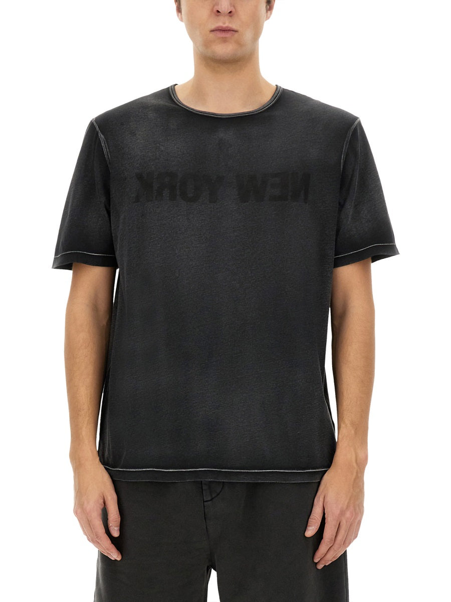 "GARMENT-DYED NEW YORK" T-SHIRT
