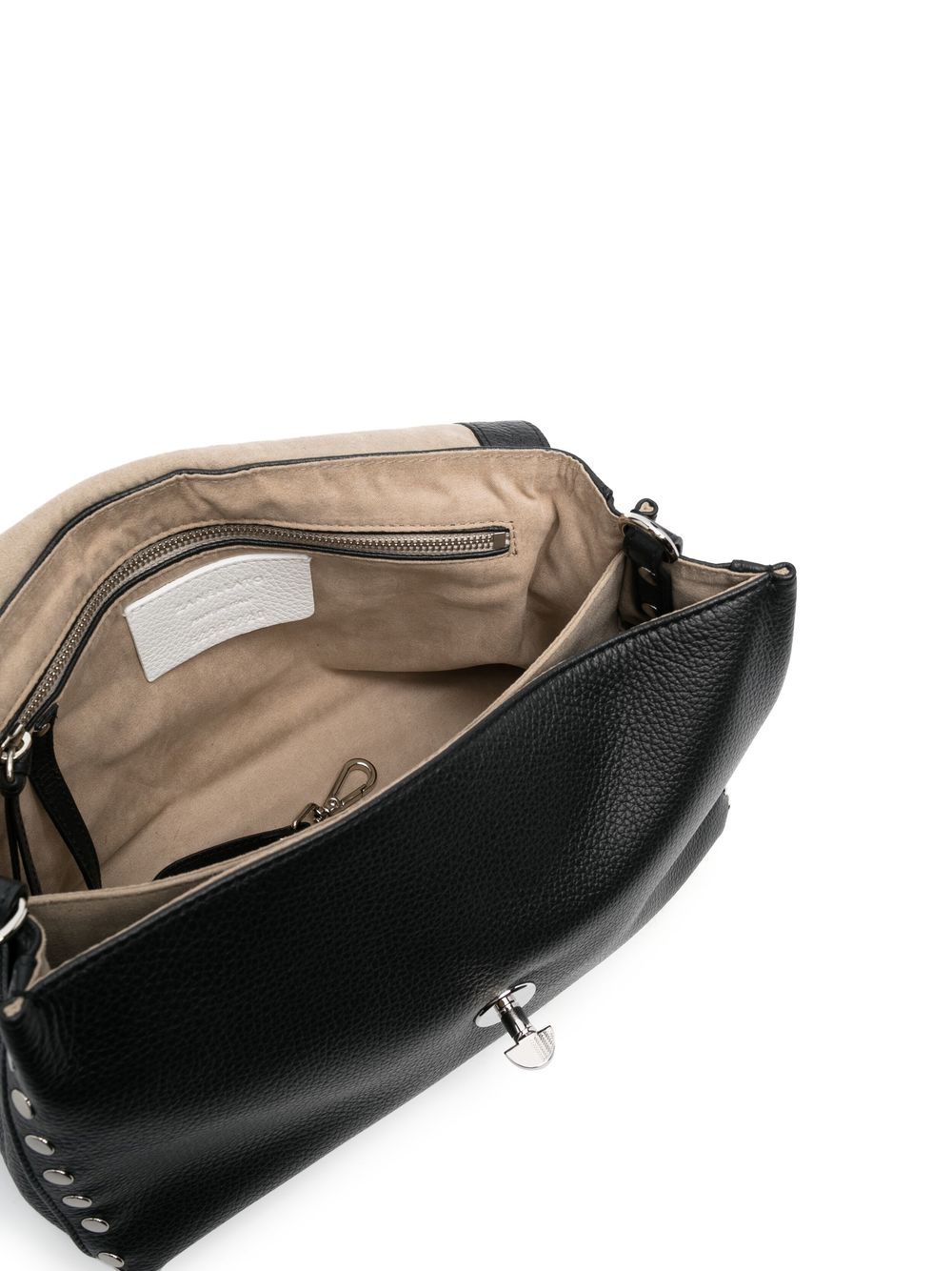 TUMBLED LEATHER SMALL POSTINA DAILY GIORNO BAG