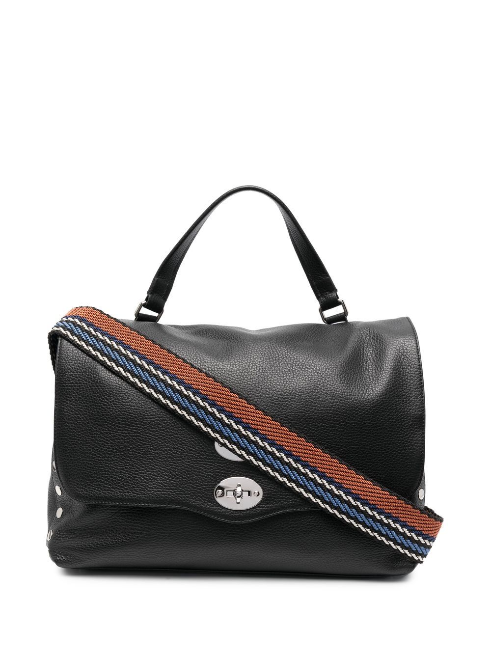 TUMBLED LEATHER MEDIUM POSTINA DAILY GIORNO BAG