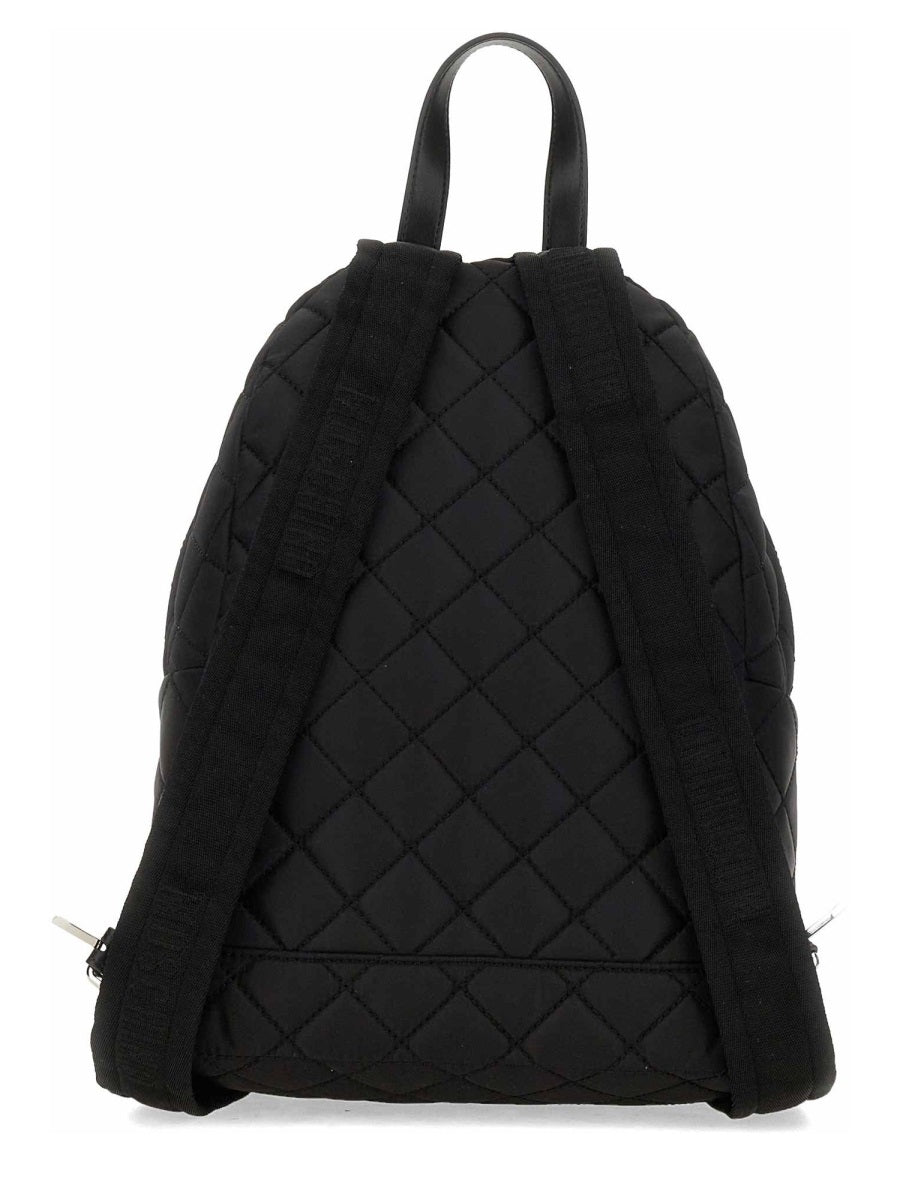 QUILTED NYLON BACKPACK
