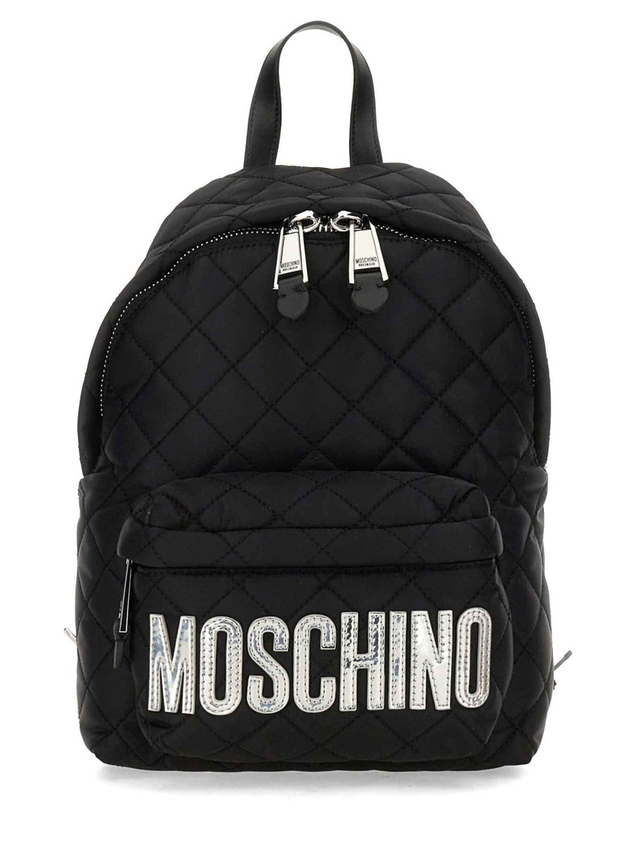 QUILTED NYLON BACKPACK