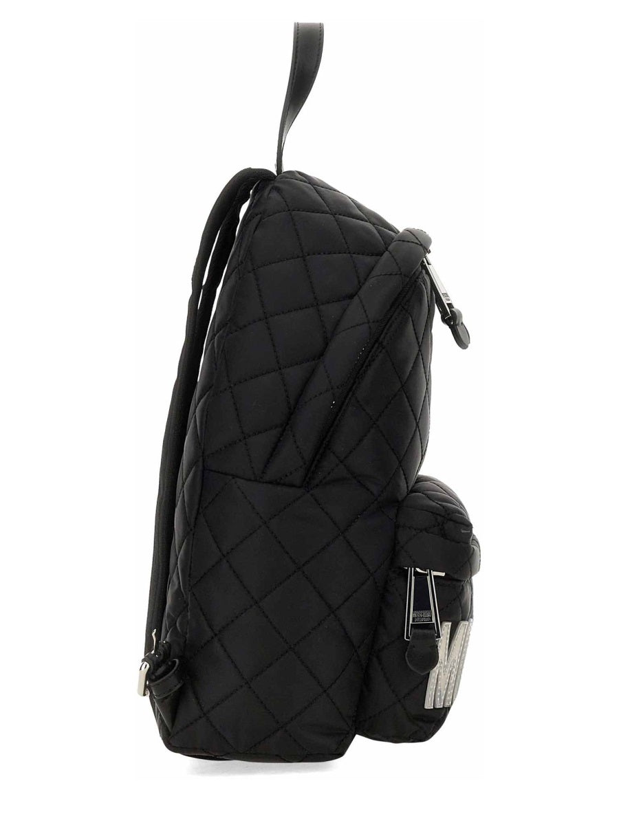 QUILTED NYLON BACKPACK