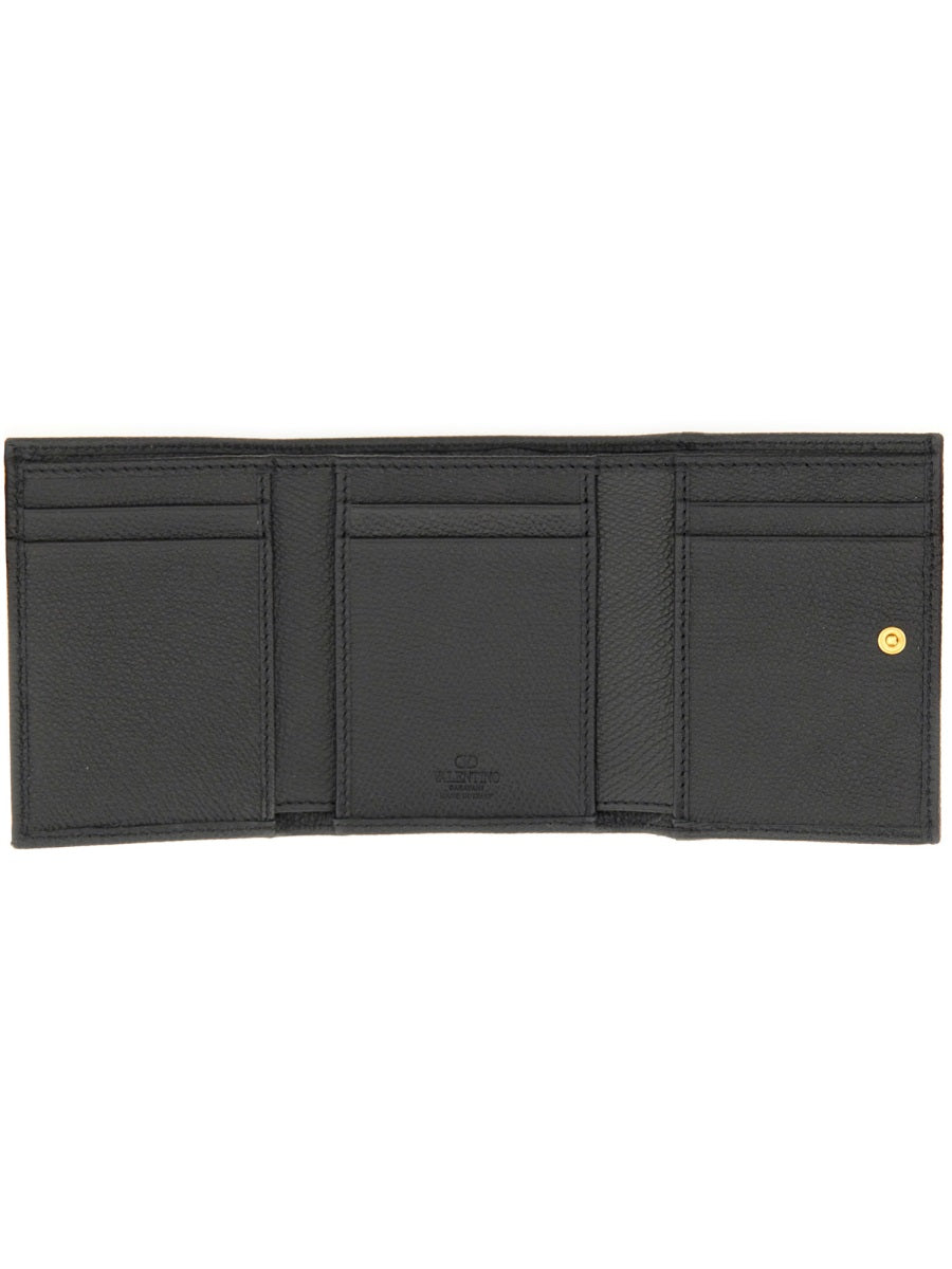 "VLOGO SIGNATURE" TRIFOLD WALLET