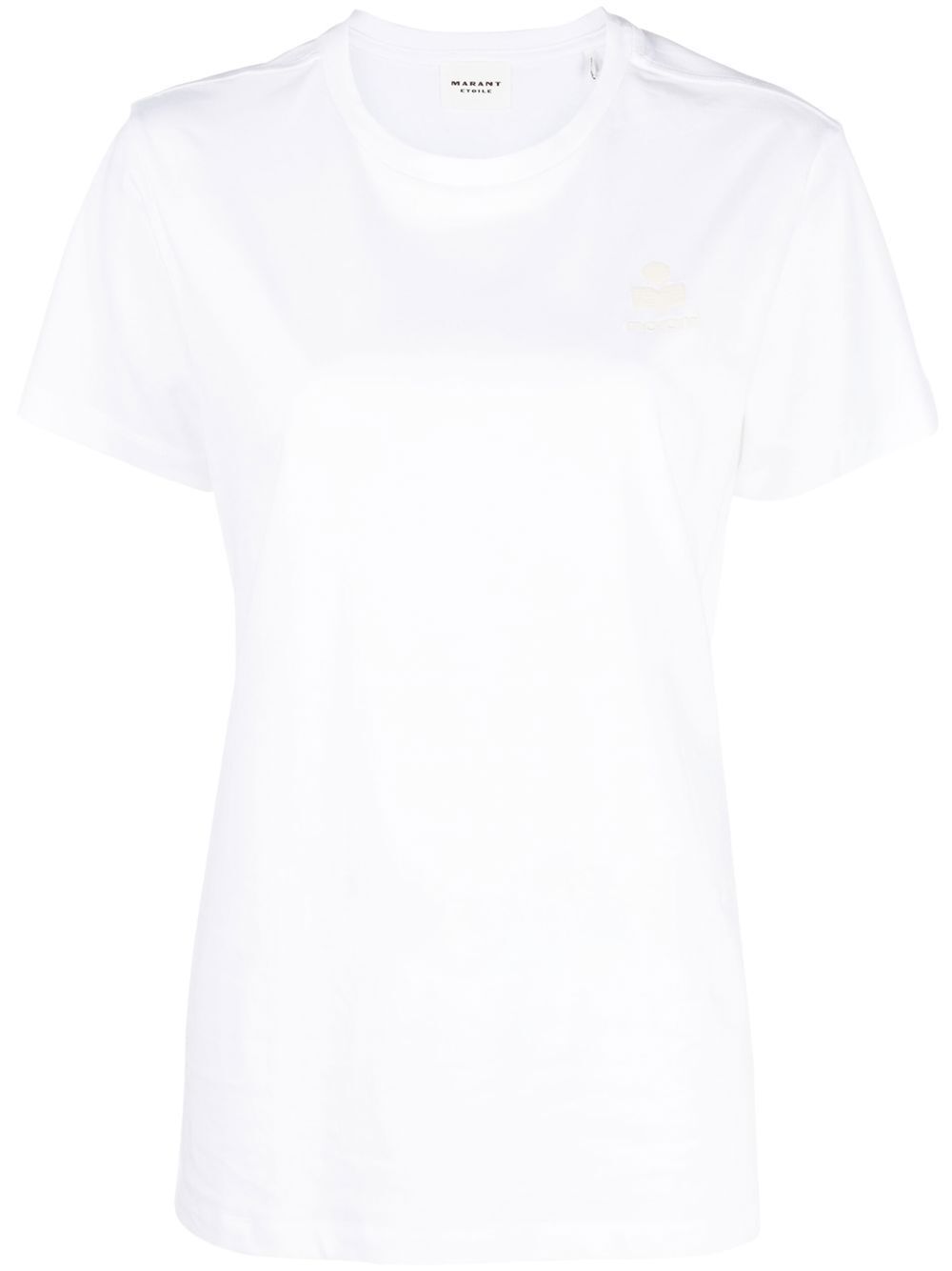 ABY COTTON T-SHIRT WITH EMBROIDERED LOGO