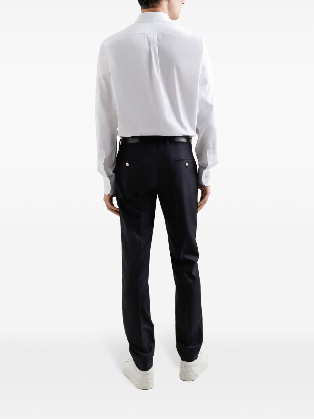 LOGO EMBROIDERED COTTON SHIRT