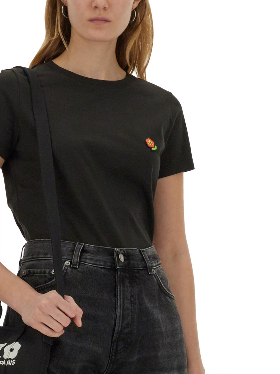 T-SHIRT WITH "POP" EMBROIDERY