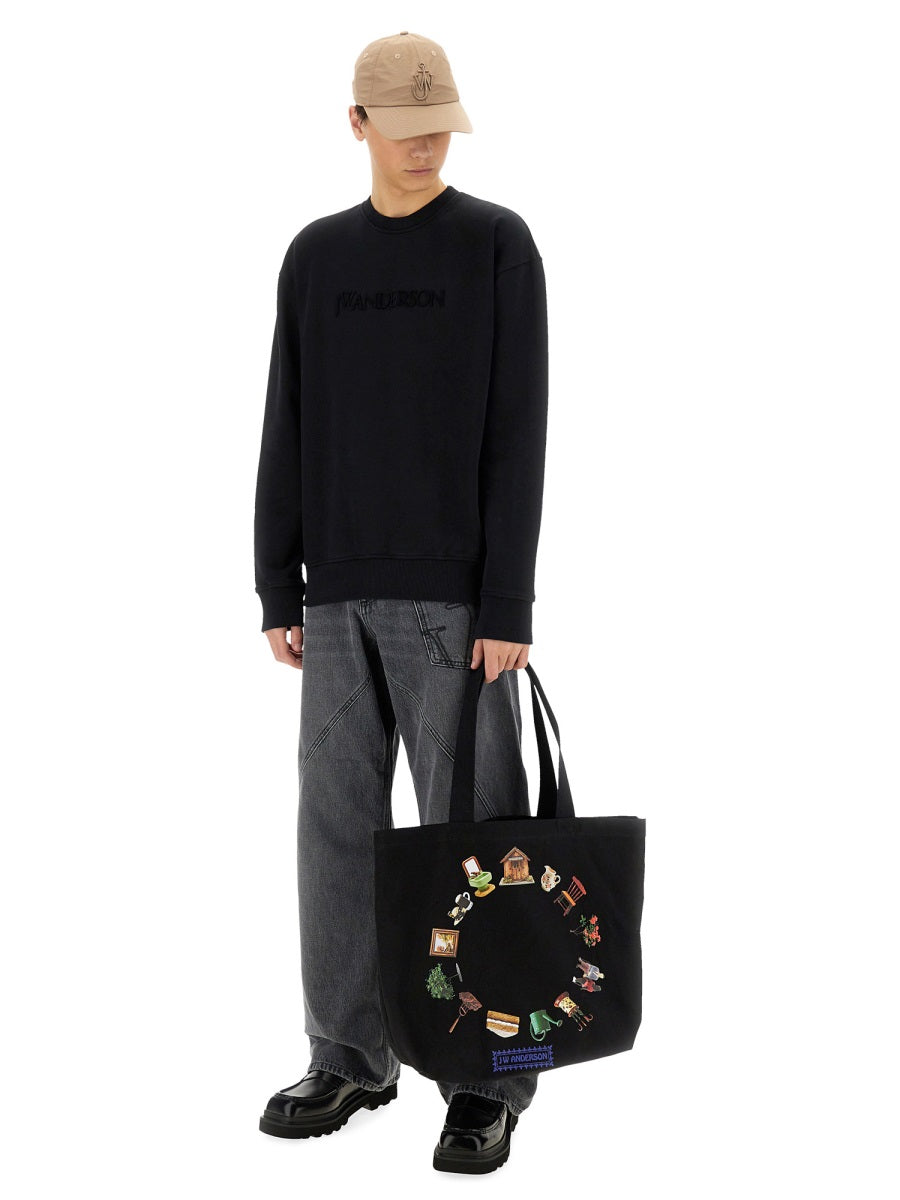 SWEATSHIRT WITH LOGO