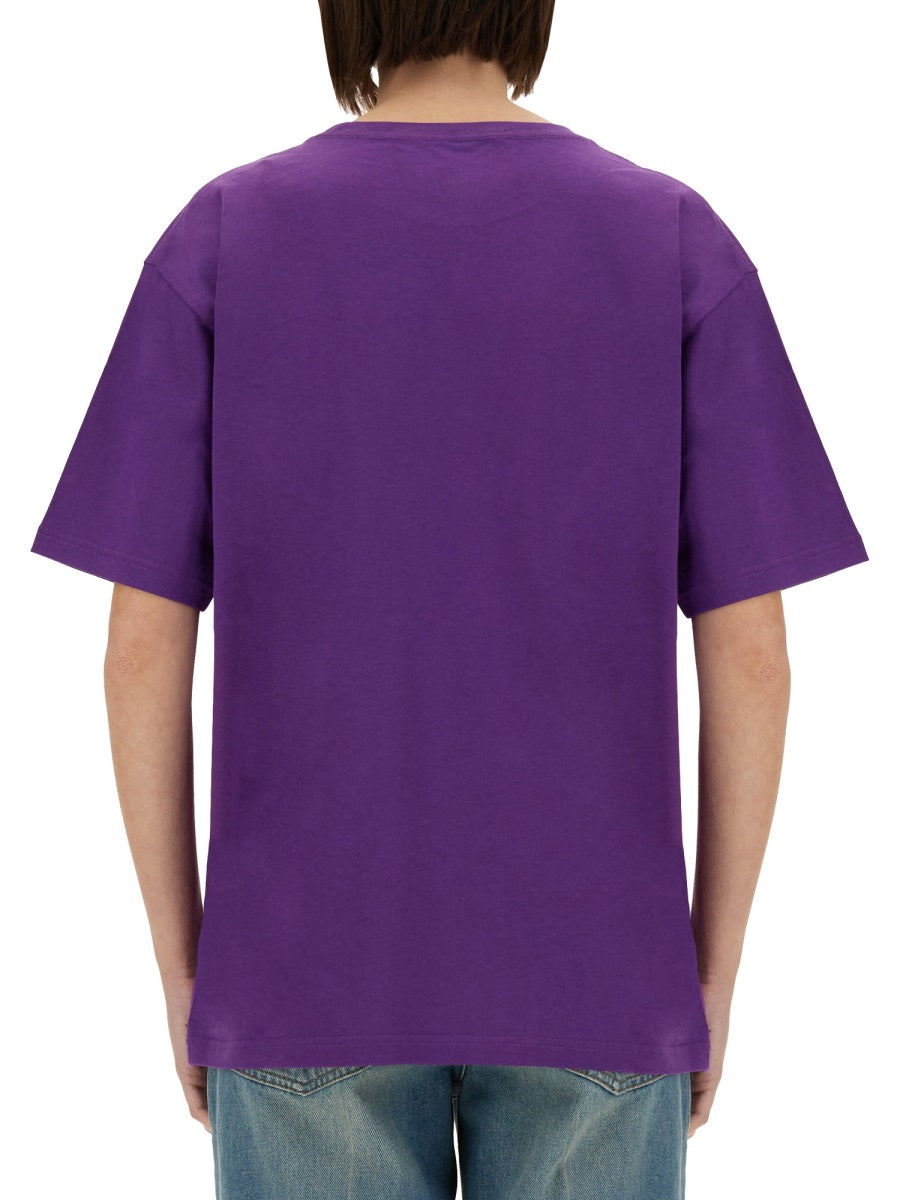 "CHEZ VALENTINO" PRINT T-SHIRT