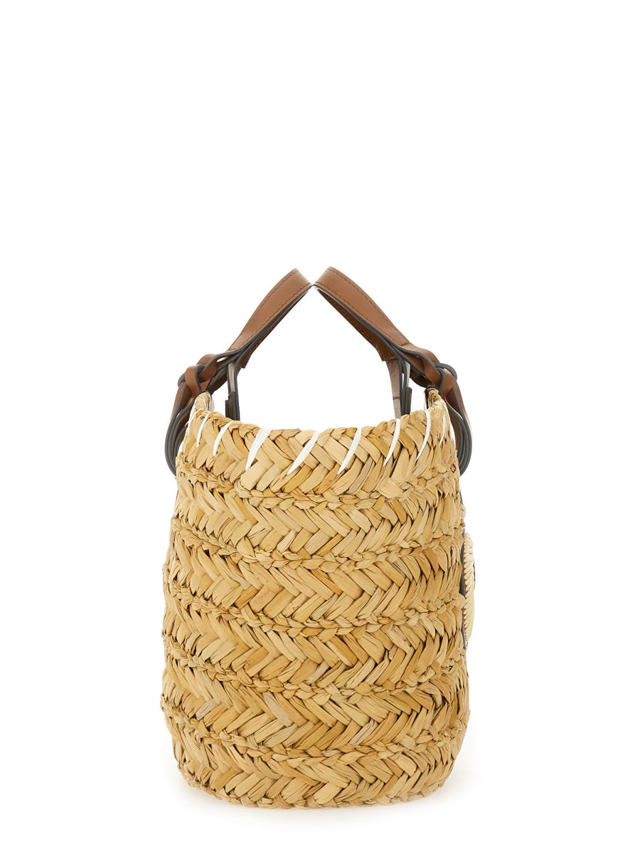 EYES SMALL BUCKET BAG