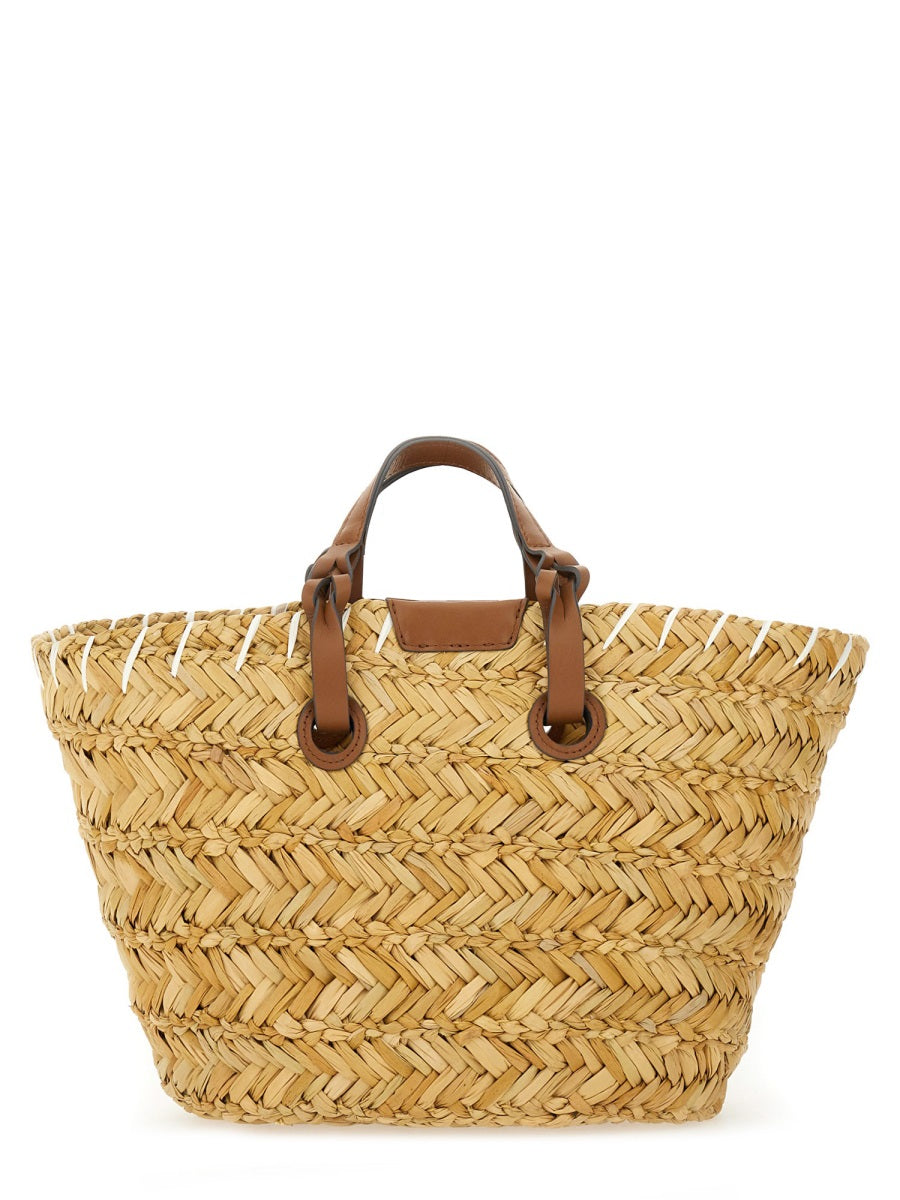 EYES SMALL BUCKET BAG