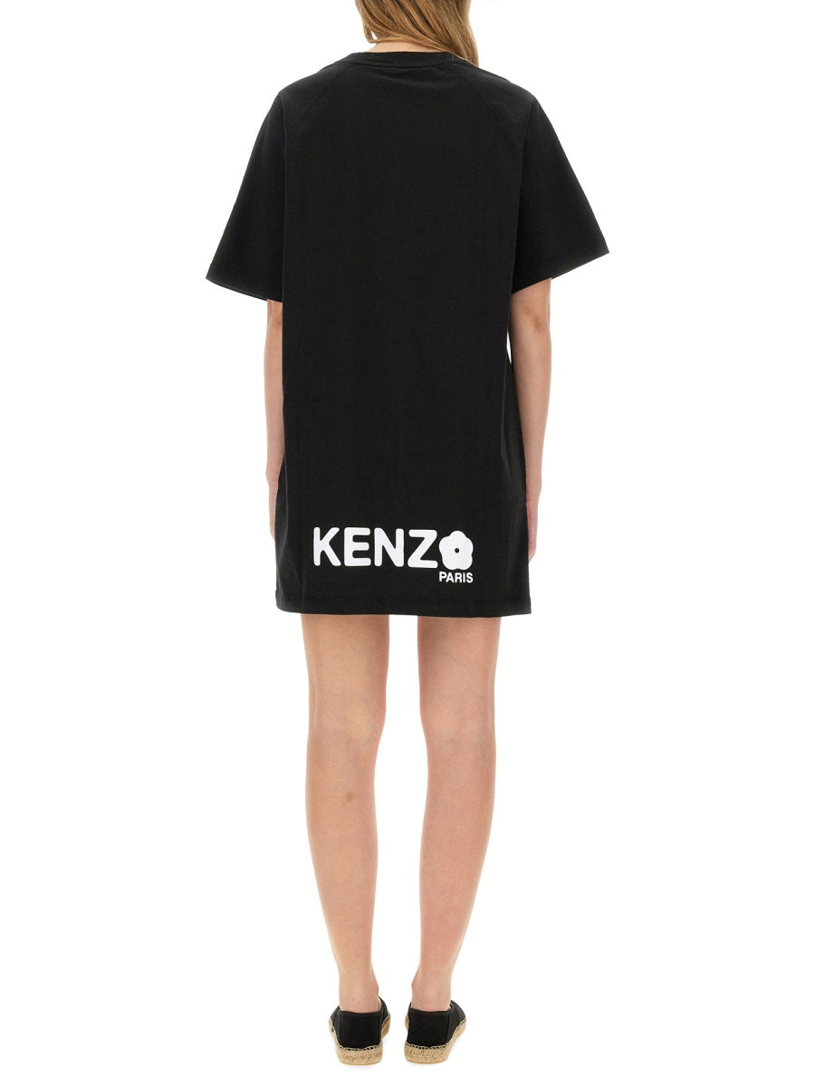 "BOKE FLOWER" SHIRT DRESS