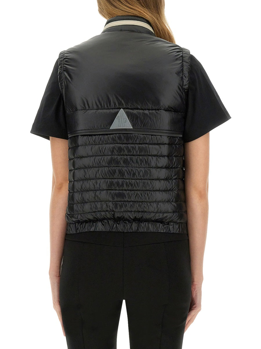 PADDED VEST WITH LOGO