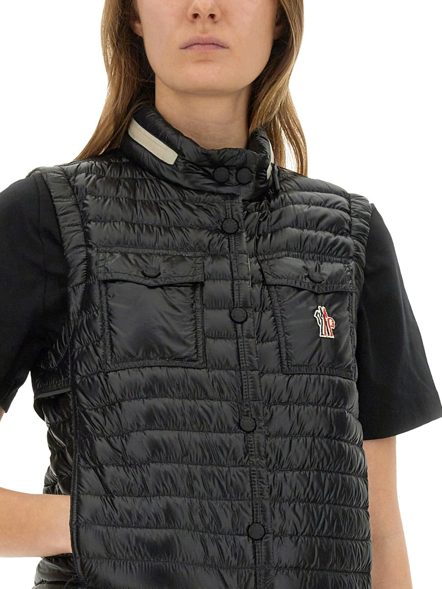 PADDED VEST WITH LOGO