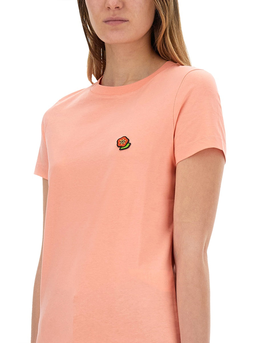 T-SHIRT WITH "POP" EMBROIDERY