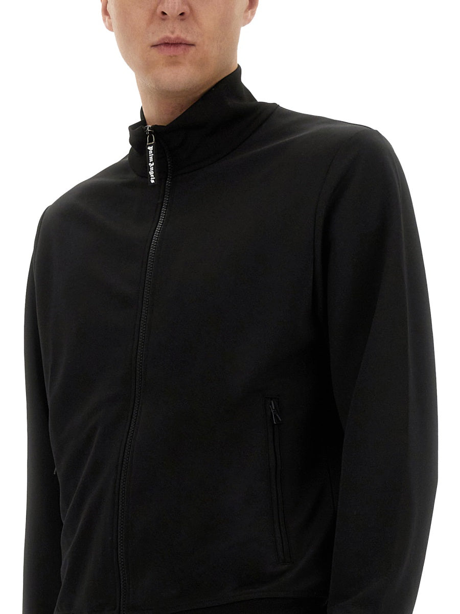 "TRACK" SWEATSHIRT WITH LOGO