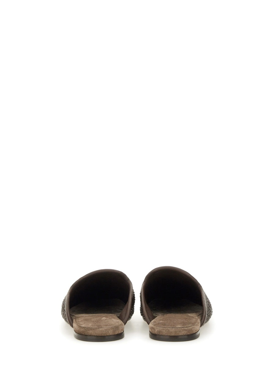TECHNO RAFFIA SLIPPER