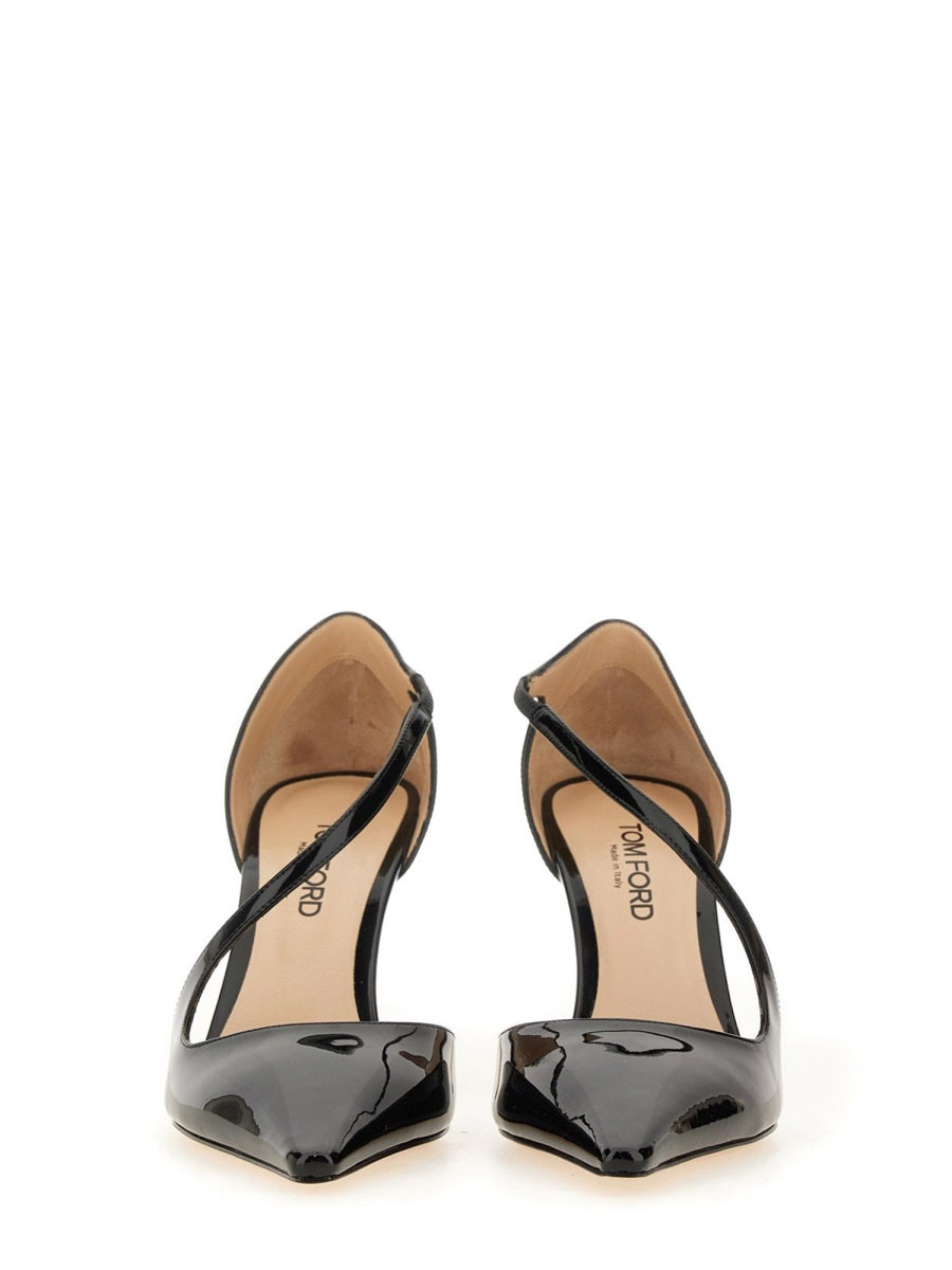 PATENT LEATHER "NEWTON" PUMPS