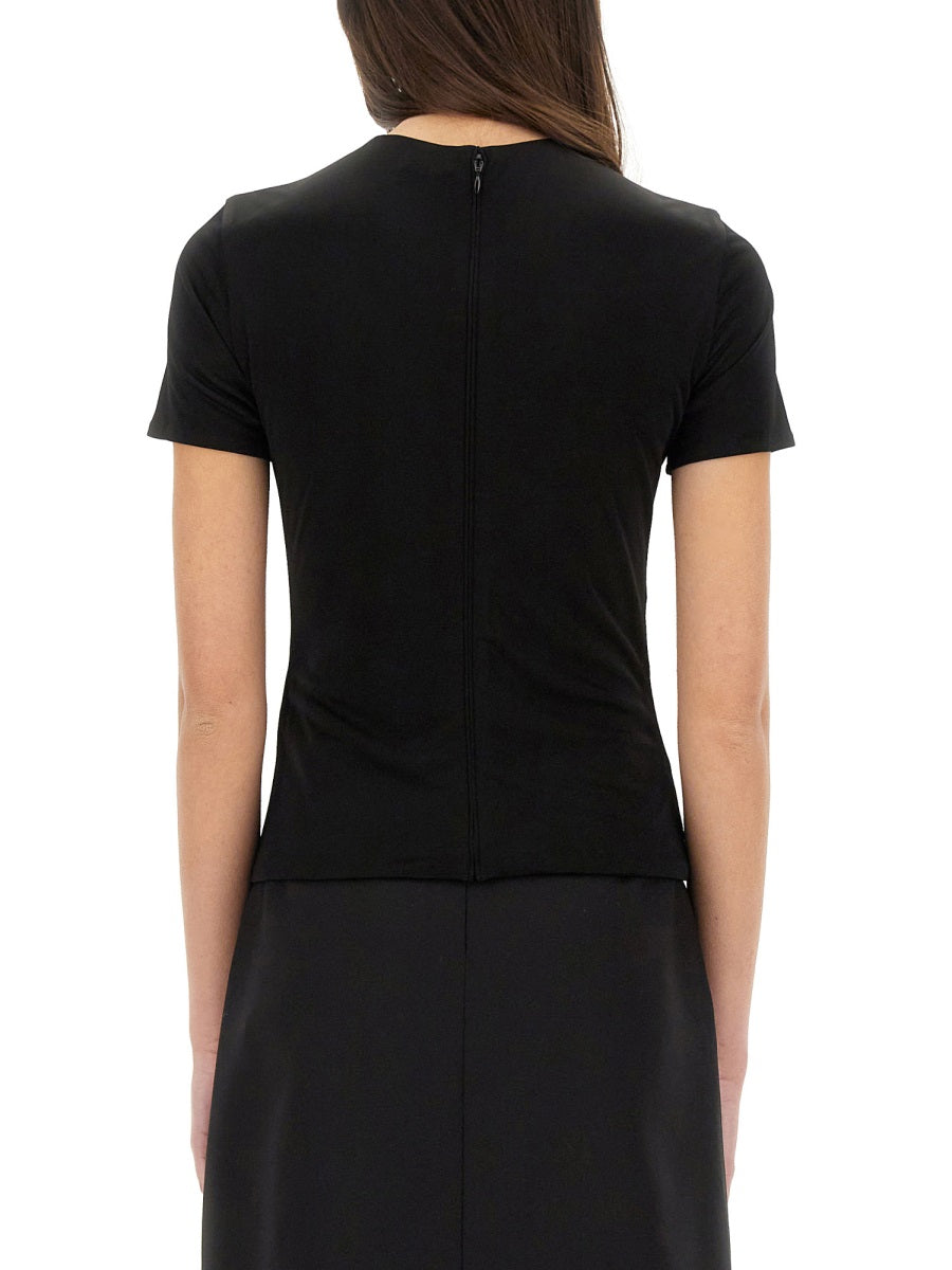 "SAFETY PIN" CURLED TOP
