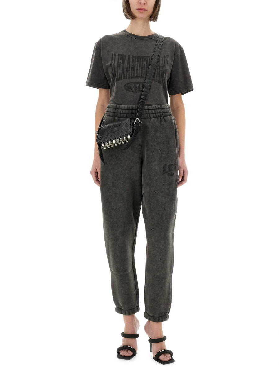 PANTS WITH LOGO PRINT