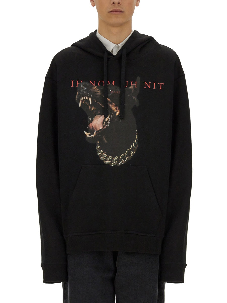 DOBERMANN PRINT SWEATSHIRT