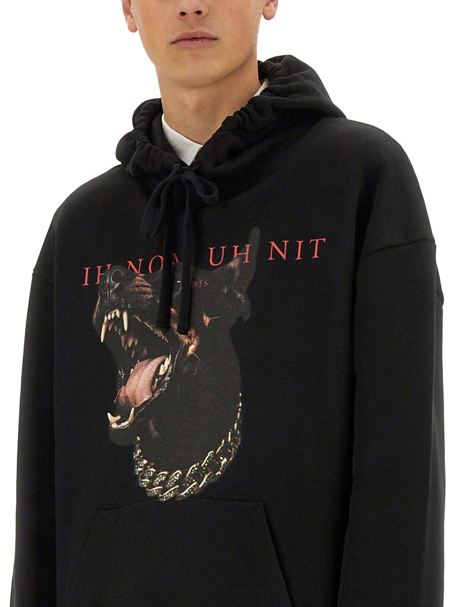 DOBERMANN PRINT SWEATSHIRT
