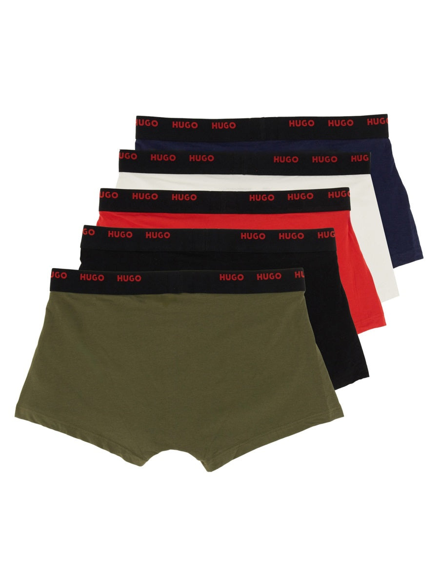 PACK OF FIVE BOXER SHORTS