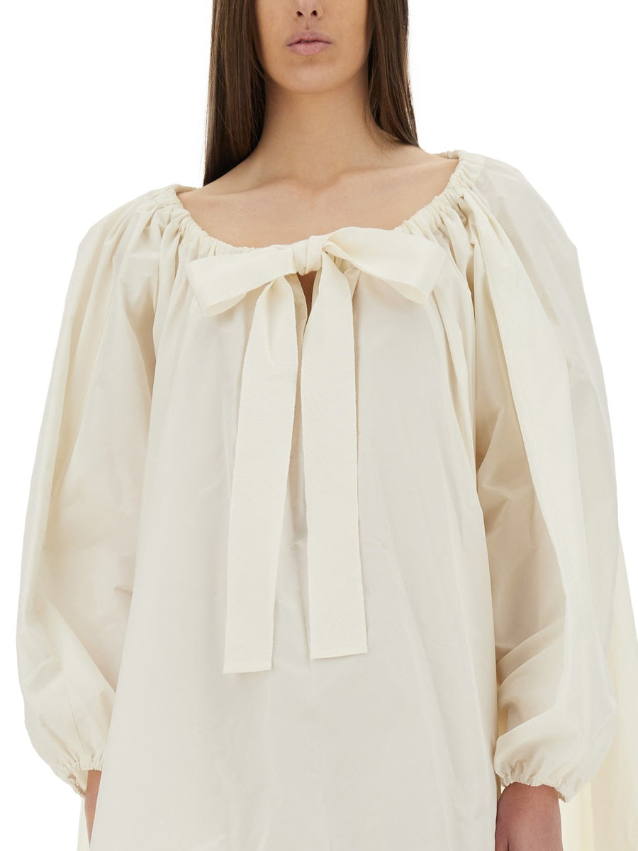 RUFFLE HEM DRESS