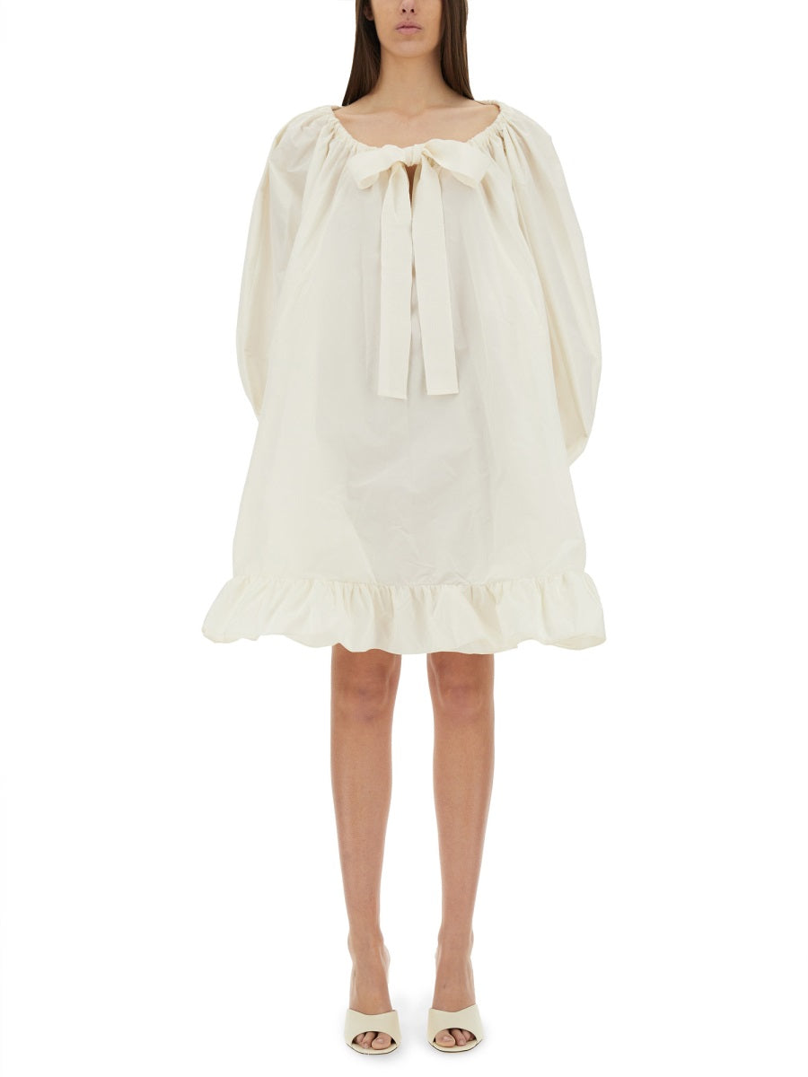 RUFFLE HEM DRESS