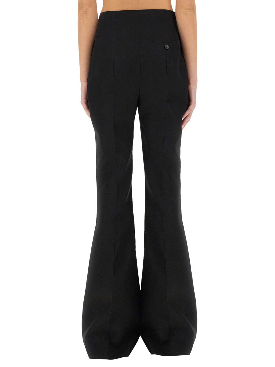 TAILORED PANTS WITH WAIST LAPELS