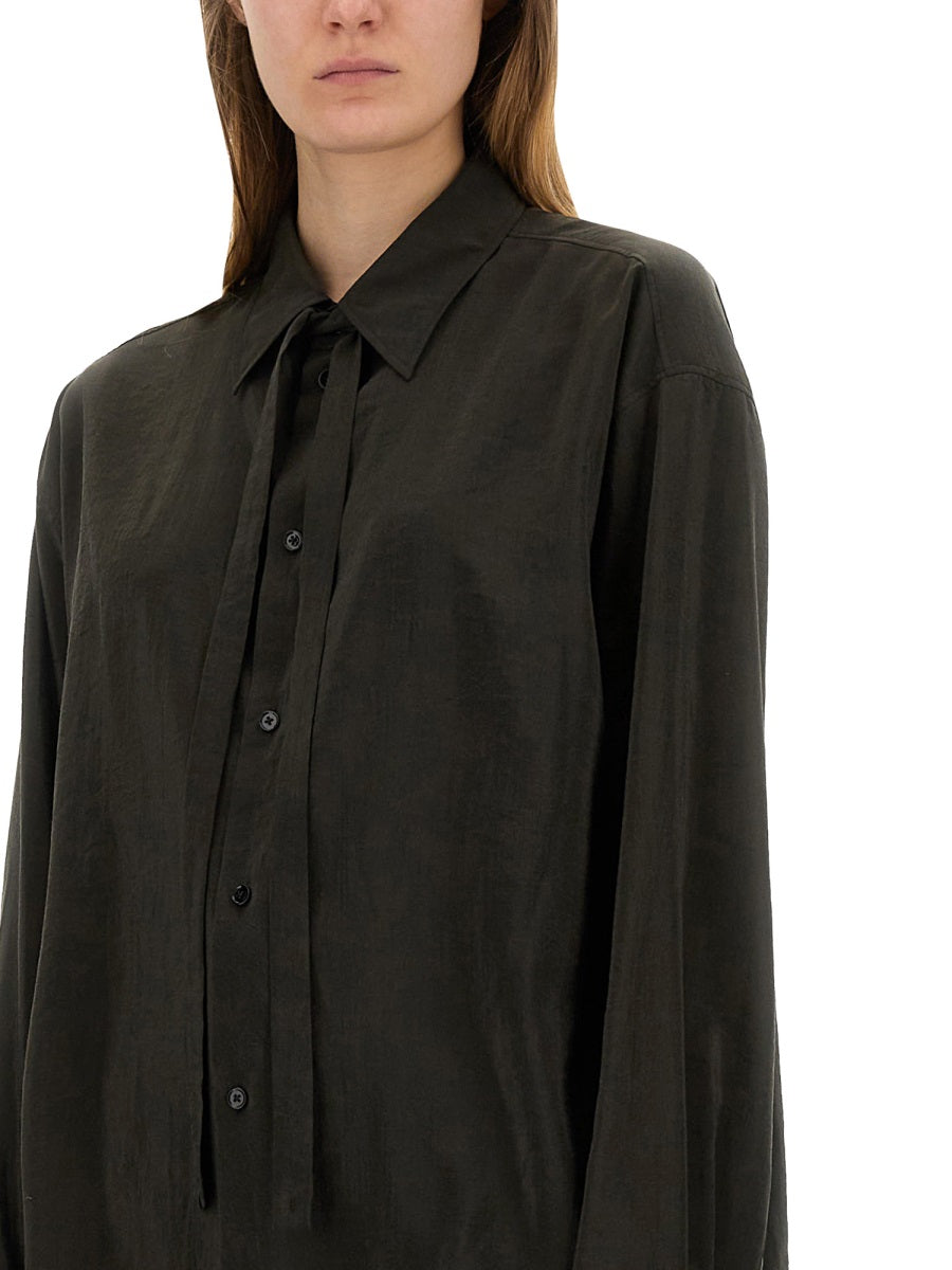 LONG SHIRT WITH TIE