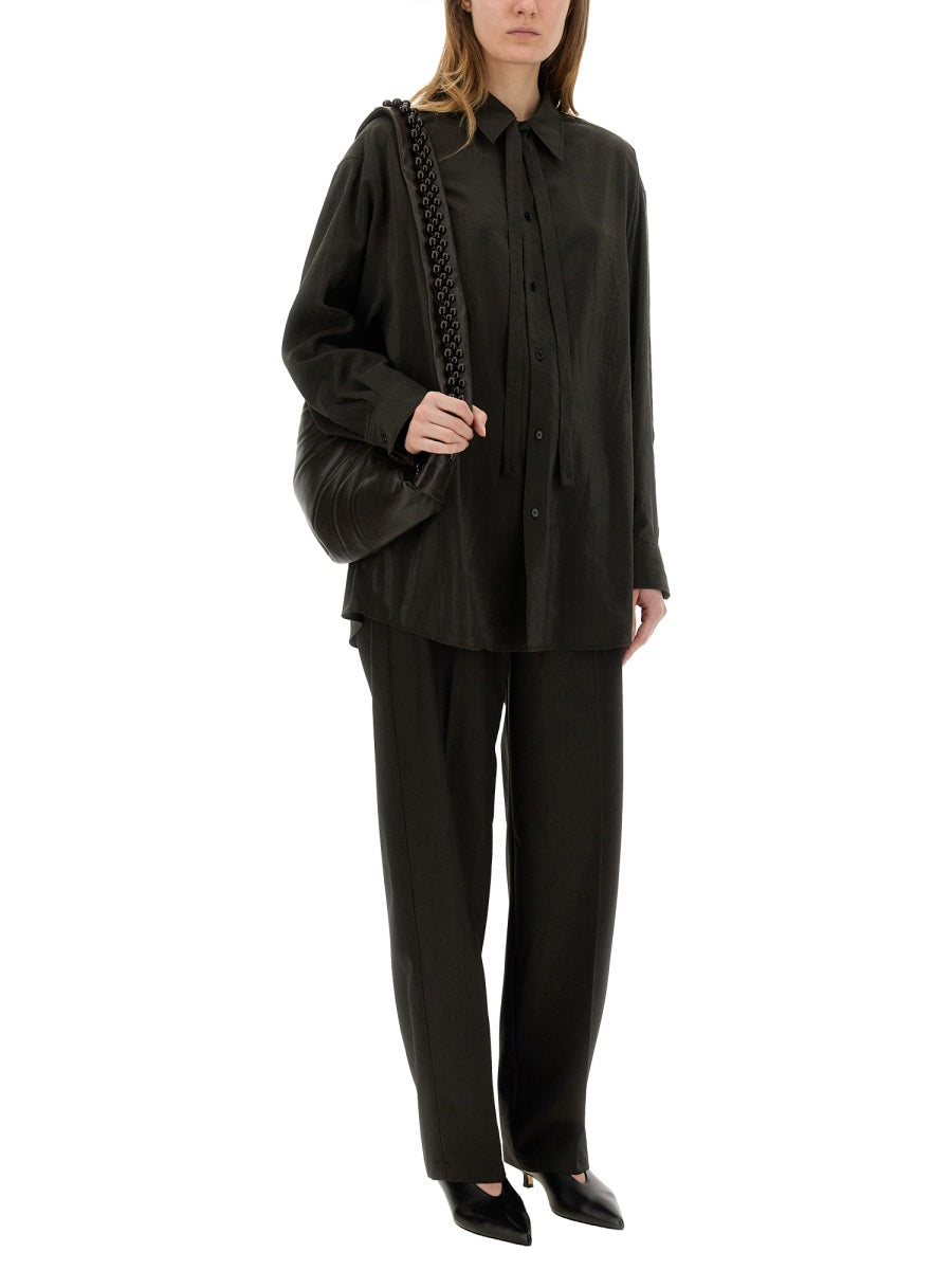 LONG SHIRT WITH TIE