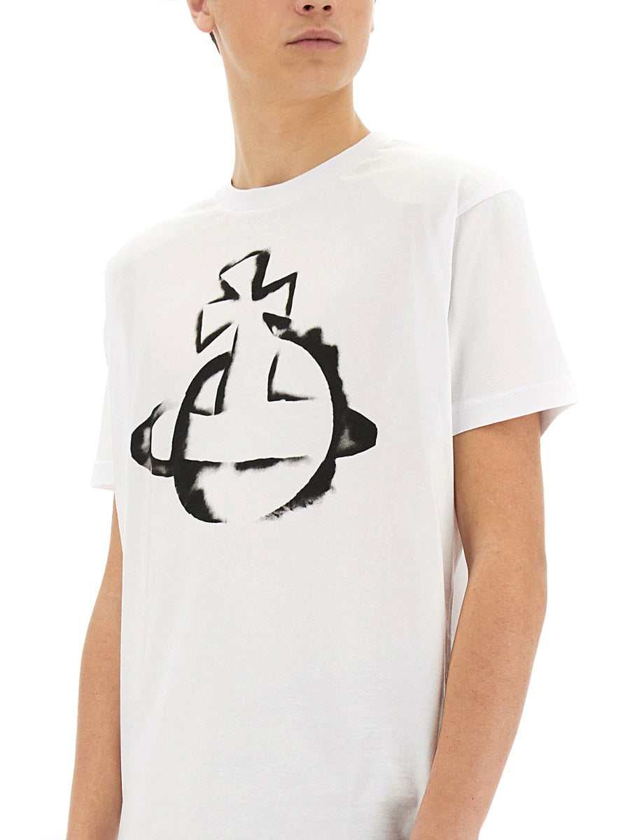 "STENCIL ORB" T-SHIRT