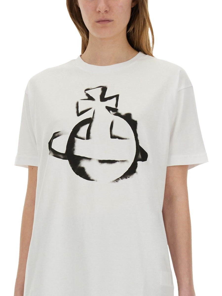 "STENCIL ORB" T-SHIRT