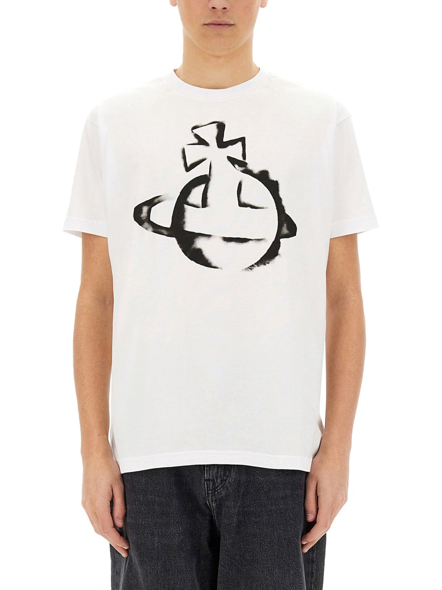 "STENCIL ORB" T-SHIRT