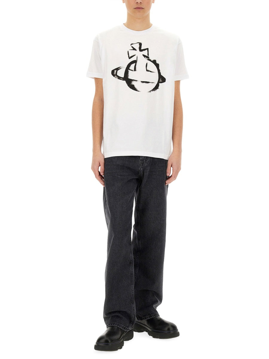 "STENCIL ORB" T-SHIRT