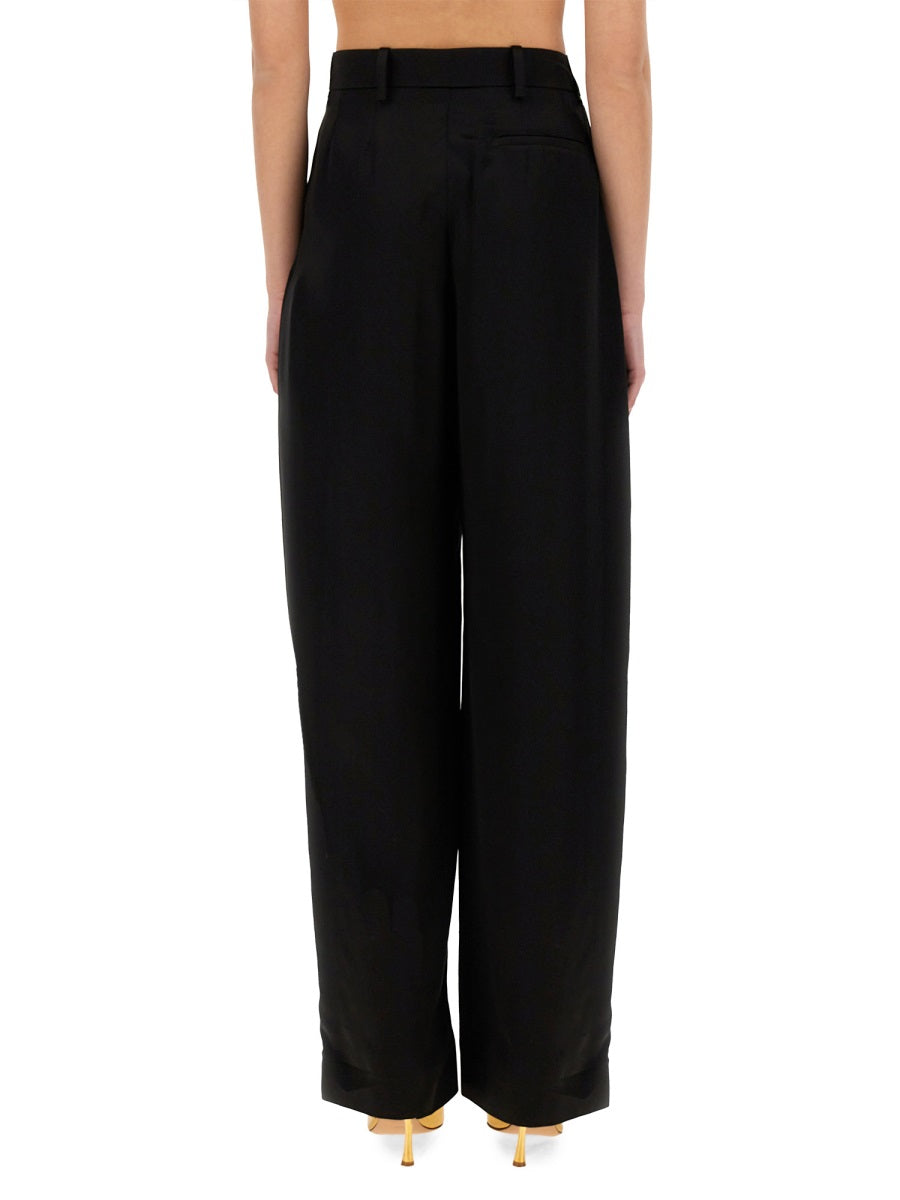 "WIDE-LEG" PANTS WITH PLEAT