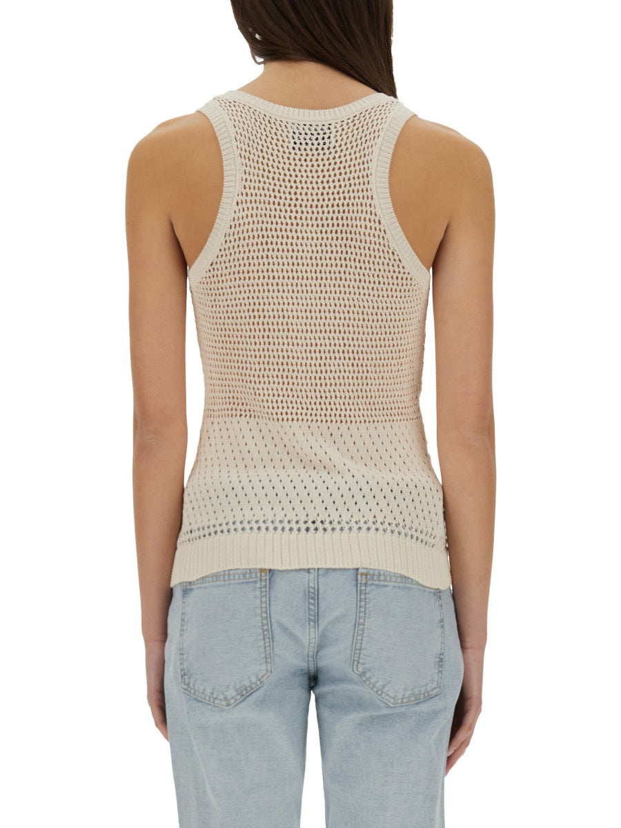 MESH TOP WITH LOGO