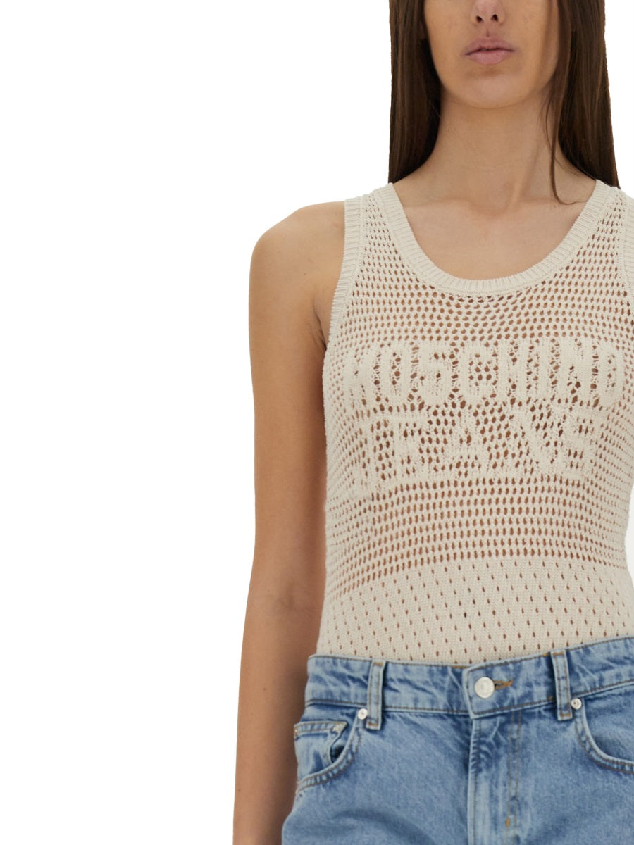MESH TOP WITH LOGO