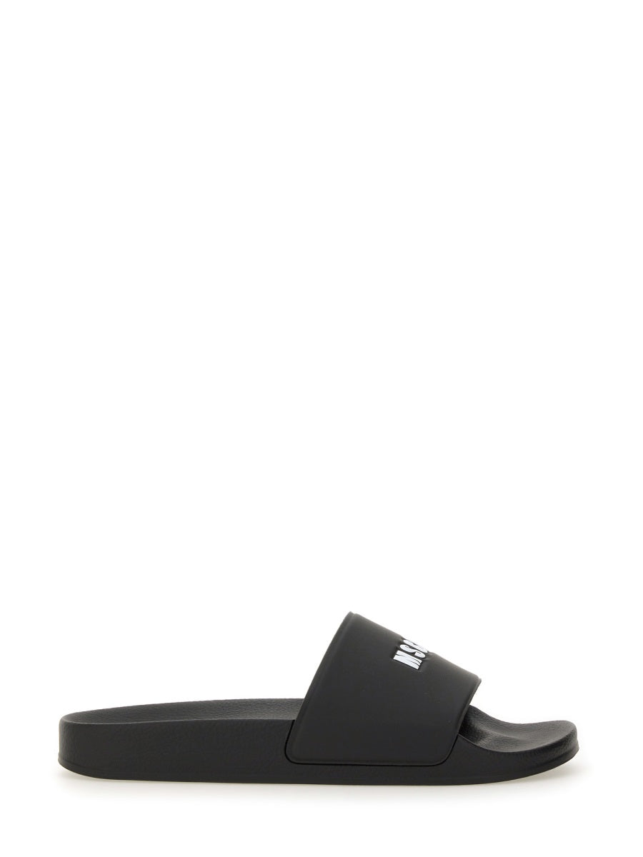 SLIDE SANDAL WITH LOGO