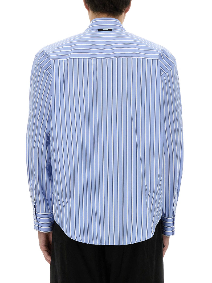 STRIPED COTTON SHIRT