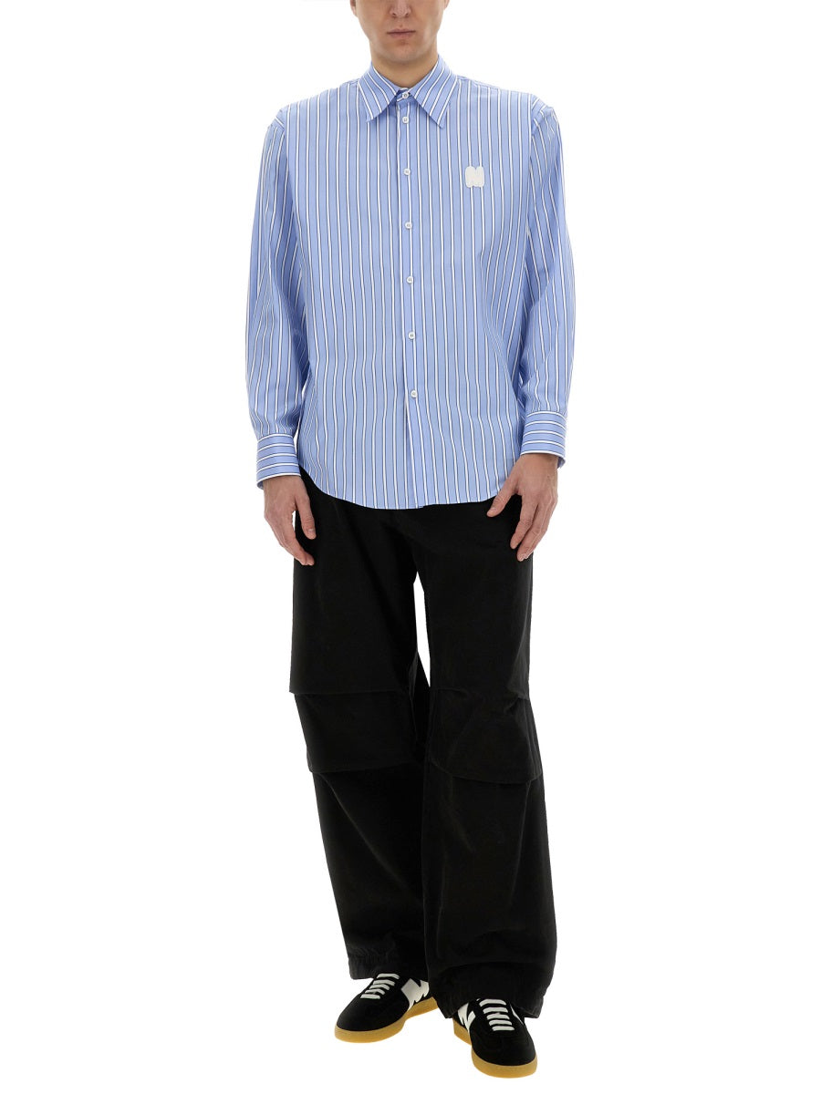 STRIPED COTTON SHIRT