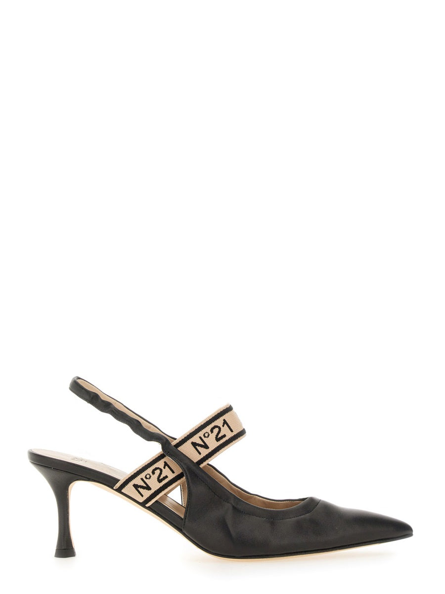 SLINGBACK WITH LOGO