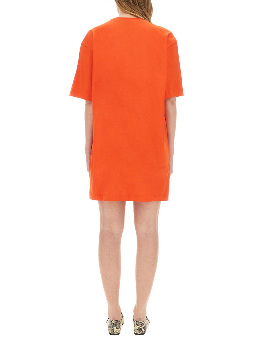 SHORT DRESS WITH LOGO