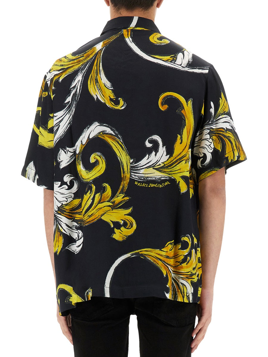 BAROQUE OUTLINE PRINT SHIRT