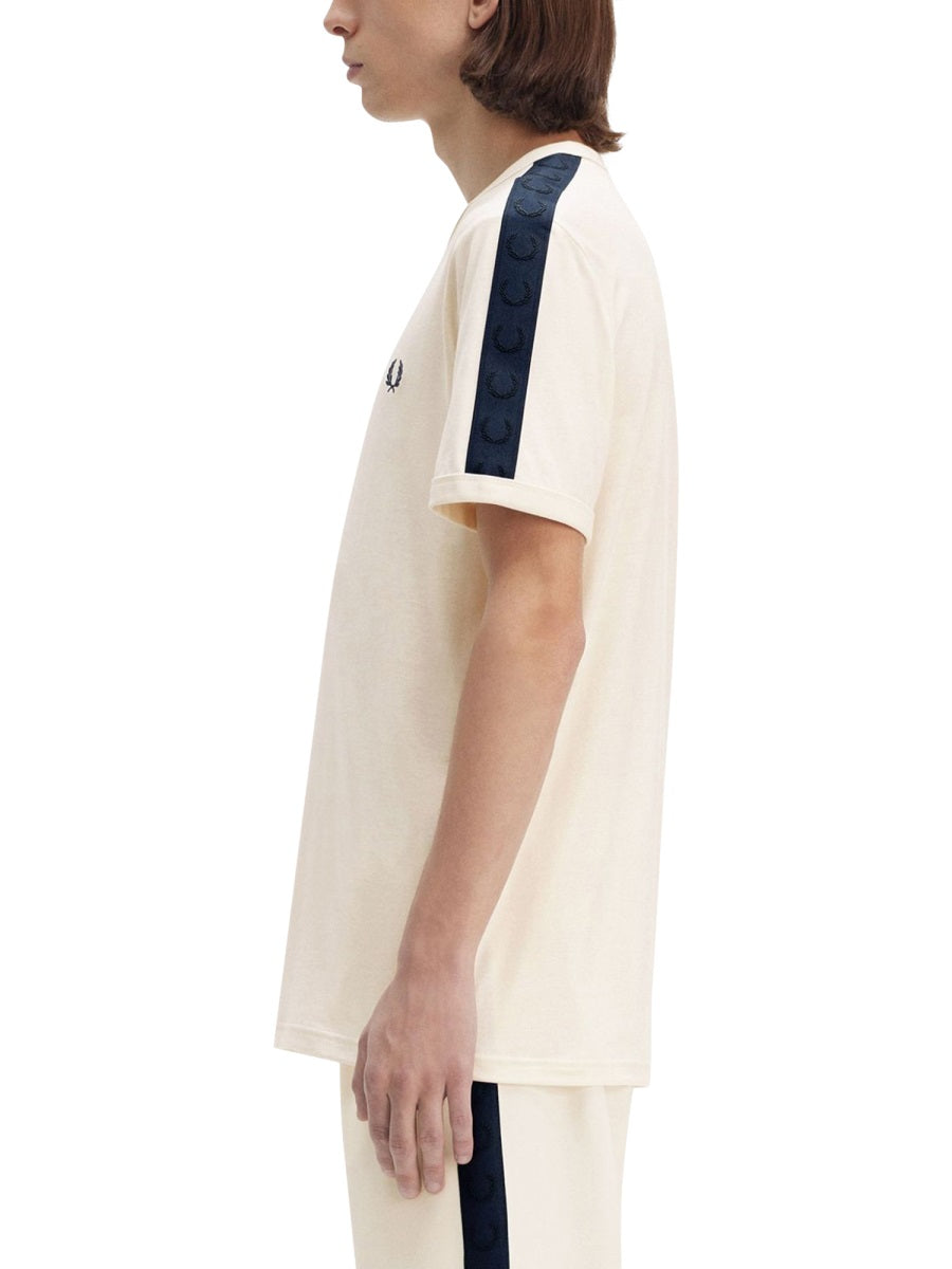 RINGER T-SHIRT WITH CONTRAST WEBBING