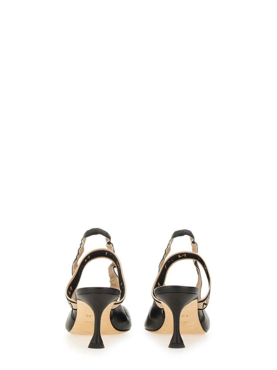 SLINGBACK WITH LOGO