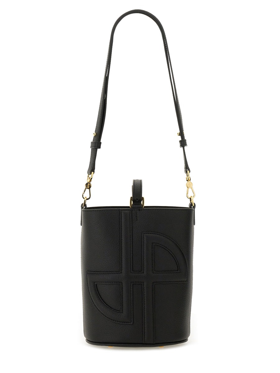 LEATHER BUCKET BAG