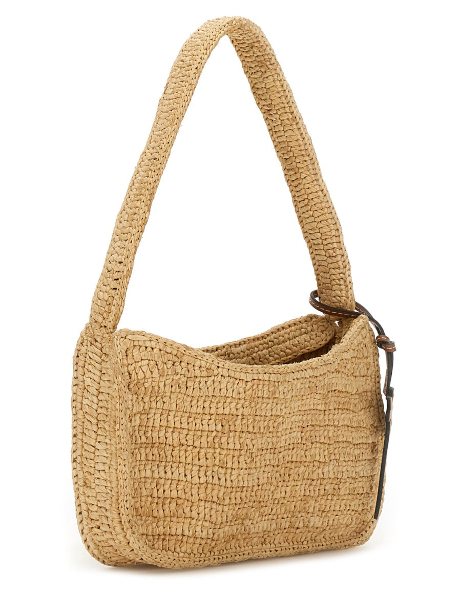 RAFFIA SHOULDER BAG